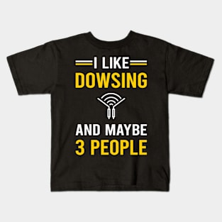 3 People Dowsing Kids T-Shirt